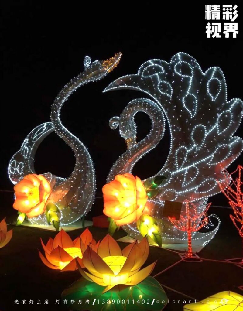 自贡花灯怎样美化城市的夜晚环境